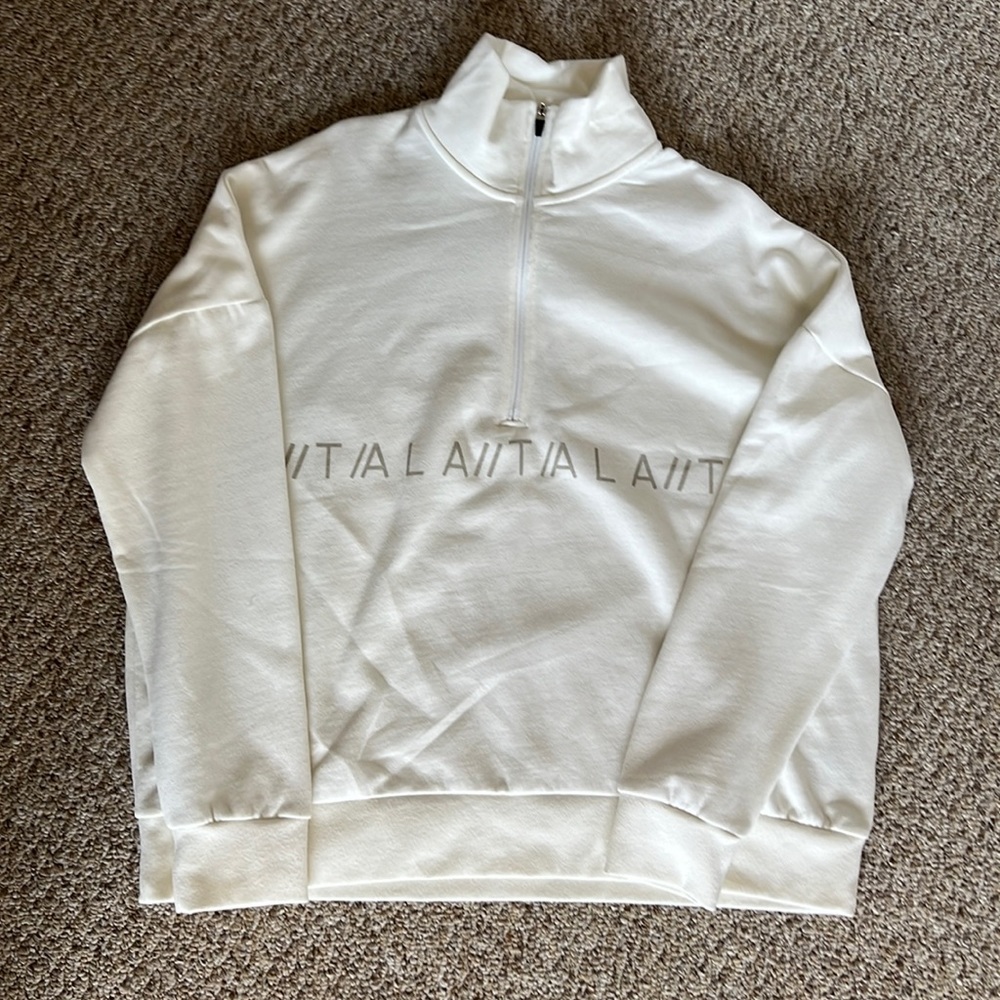 TALA half zip up sweater